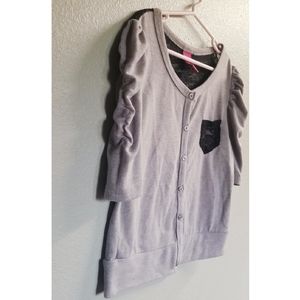 Forever Orchid Short Sleeve Cardigan